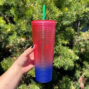 New Starbucks Venti Watermelon Grid Summer 2022 release